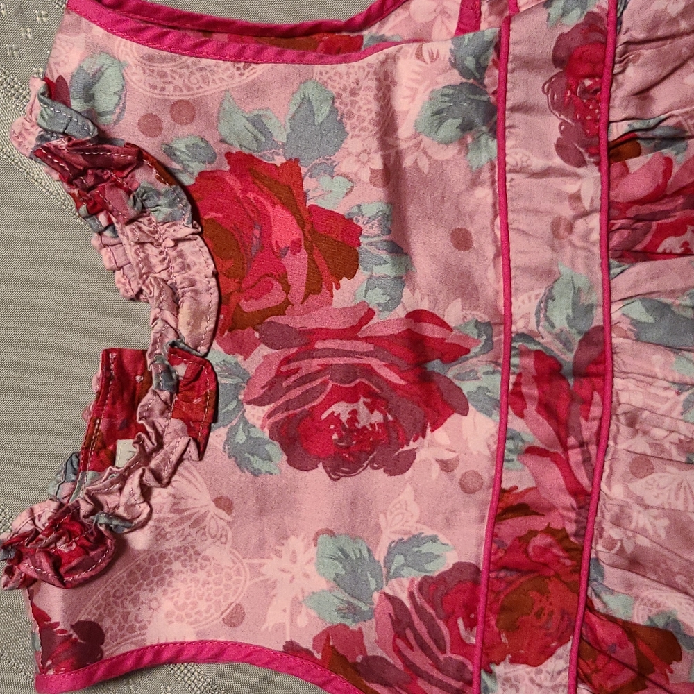 Monsoon Girls Flower dress. 2-3 year